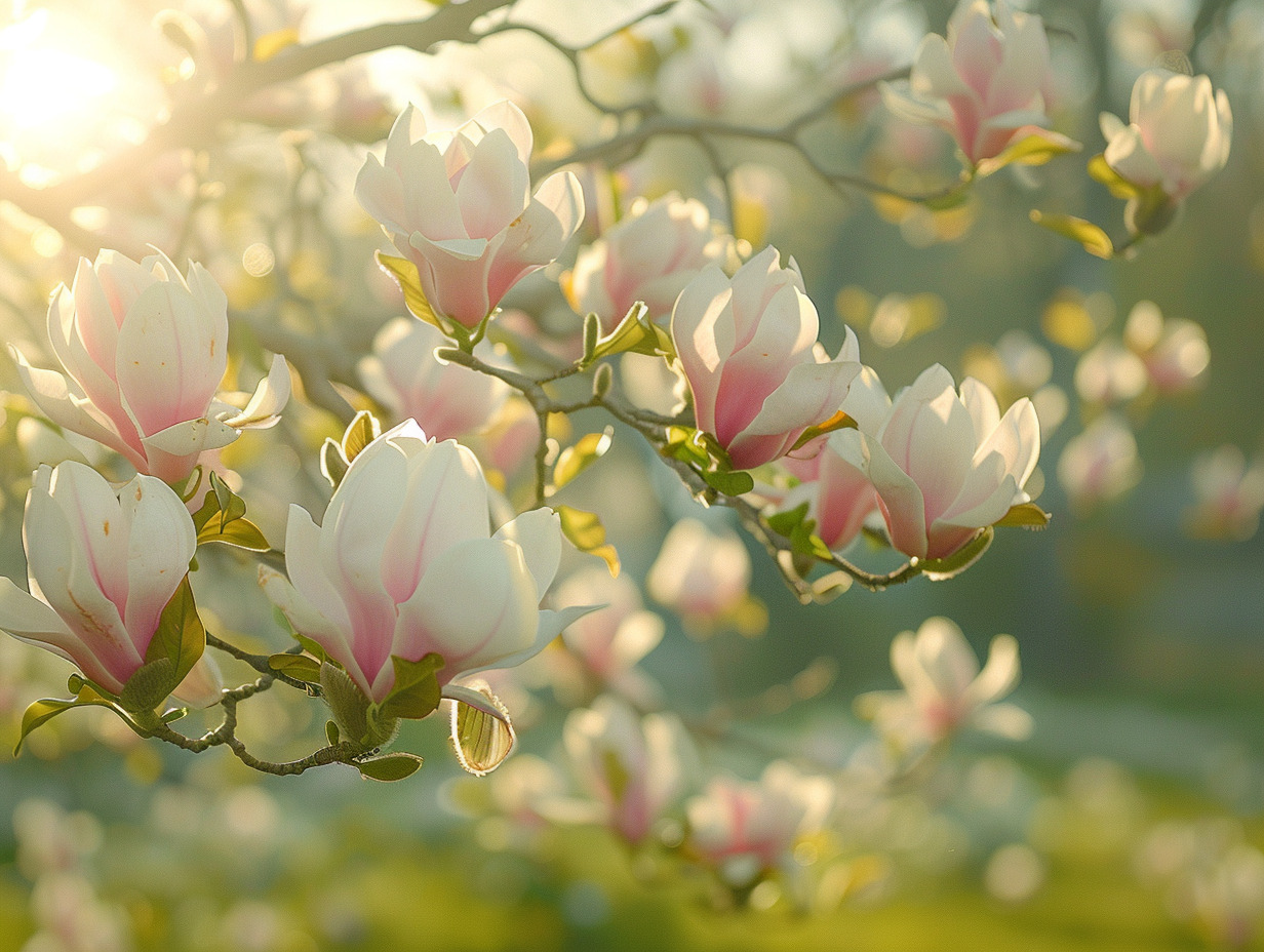 magnolia fleurs